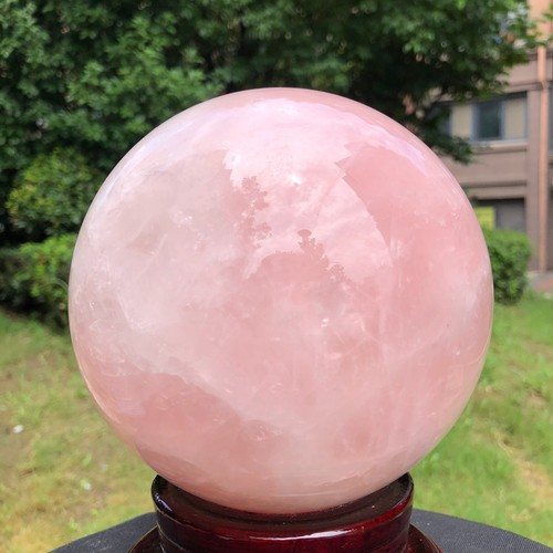 3590g Natural Beautiful Pink Crystal Ball Quartz Crystal Sphere Healing 1597 - Picture 6 of 18