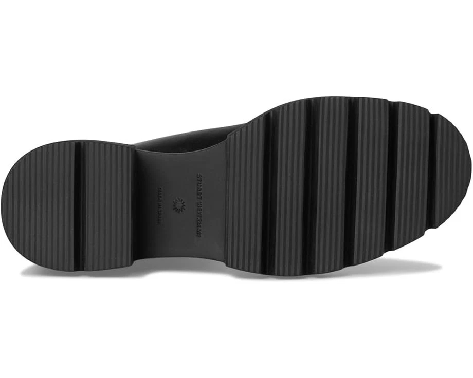 Stuart Weitzman Soho Women's US 10.5 Black Smooth Leather Knee High Boots PQ490