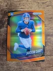 2025 Panini Prizm - Rookies Jaxson Dart #332 Orange Prizm /249 (RC)
