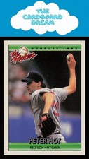 Peter Hoy 1992 Donruss The Rookies #56 RC Rookie Boston Red Sox Baseball Card