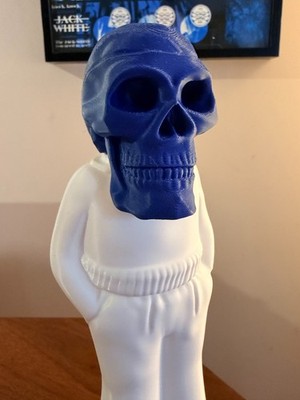 Frozen Charlotte Jack White Collectible Figurine 10'' Tall, Solid