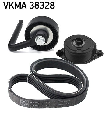 V-Ribbed Belt Set SKF VKMA 38328 Fits BMW 3 Series 5 Series 7 Series X5 - Image 2