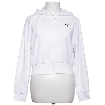 Puma, Kapuzenpullover, Größe: S, Weiß, Baumwolle/Elasthan/Polyester #DLj