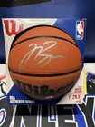 Jalen Brunson Signed Wilson I/O Basketball Knicks Mint Autograph Fanatics COA