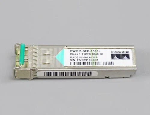 CISCO CWDM-SFP-1530 CWDM 1530 NM SFP Gigabit Ethernet and 1G/2G FC