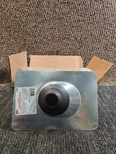 (QTY 6) Oatey 2-inch 11854 Galvanized Steel No-Caulk Roof Pipe Flashing