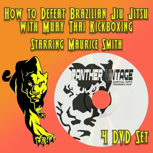 How to Defeat Brazilian Jiu Jitsu starring Maurice Smith (4 DVD Set)