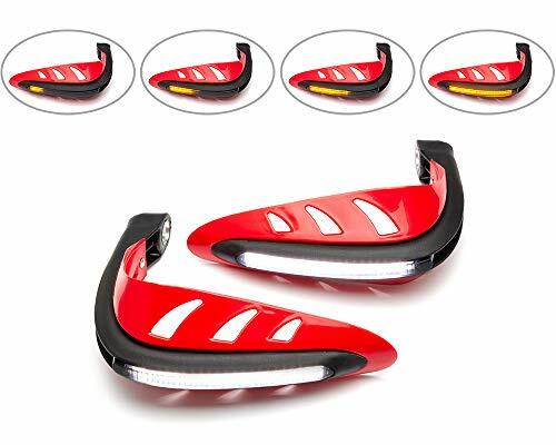 Moto Paramani con Frecce LED & Luci Diurne - Rosso - DRL Adventure Moto Stra - Foto 1 di 1