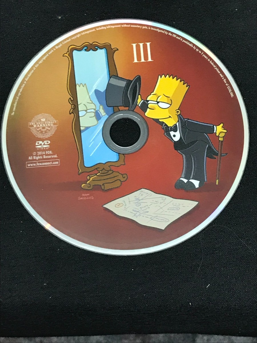 The Simpsons : Season 17 Disc 3 - DVD Disc Only | eBay