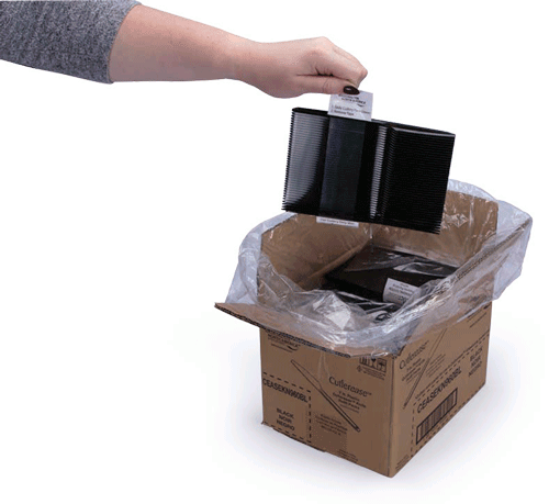 Cutlerease CEASEFK960BL Forks, Refill Packs, Black | 960/Case (Knife) - Picture 3 of 3