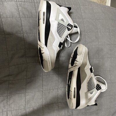 Size 9.5 - Jordan 4 Retro Military Black 195869191751| eBay