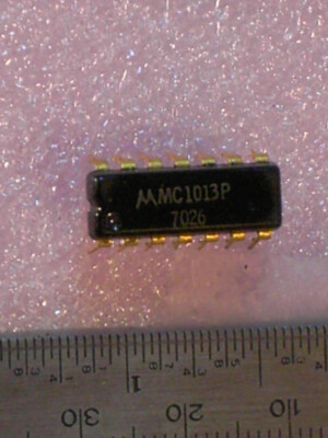 Motorola MC1013, Dual Type D Master-Slave FlipFlop