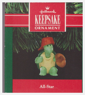 HALLMARK KEEPSAKE ORNAMENT ALL-STAR (Hallmark, 1991)