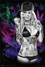 Purple Haze by Daveed Benito Poster - 24" x 36"