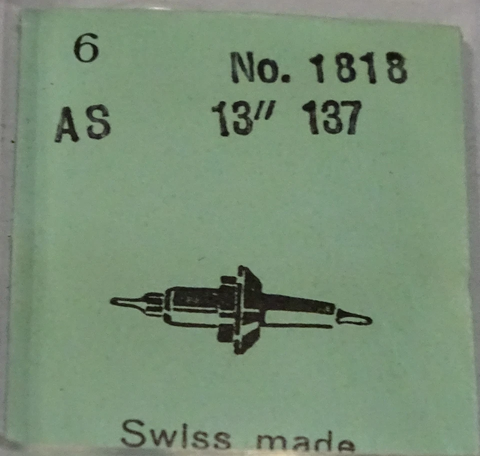 RONDA PIECE HORLOGERIE 1 AXE DE BALANCIER POUR MONTRE AS 13" 137