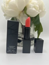 New in Box NARS Audacious Lipstick 2855 Nina .14oz 4.2g Discontinued