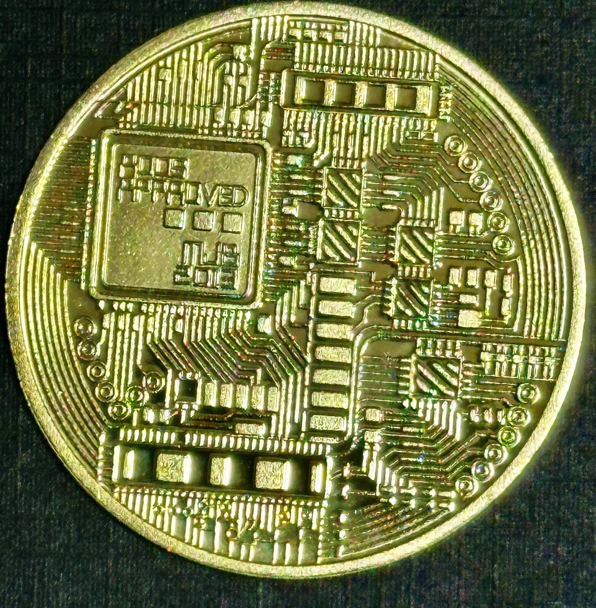 2013 Physical Bitcoin / MJB Monetary Metals Art Round /New