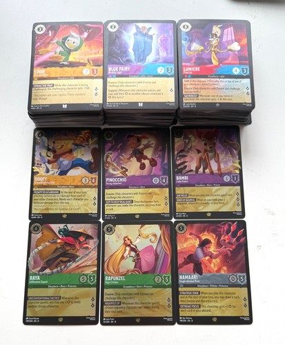 Disney Lorcana Reign of Jafar Holo/Foil Cards /204 Legendary - You Choose - Picture 2 of 147