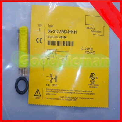 TURCK Bi2-S12-AP6X-H1141 46520 Inductive sensor Fast Shipping 1Pcs/