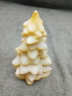 Mosser 5.5 Inch Milk Glass Yellow Painted Christmas Tree — photo 8
