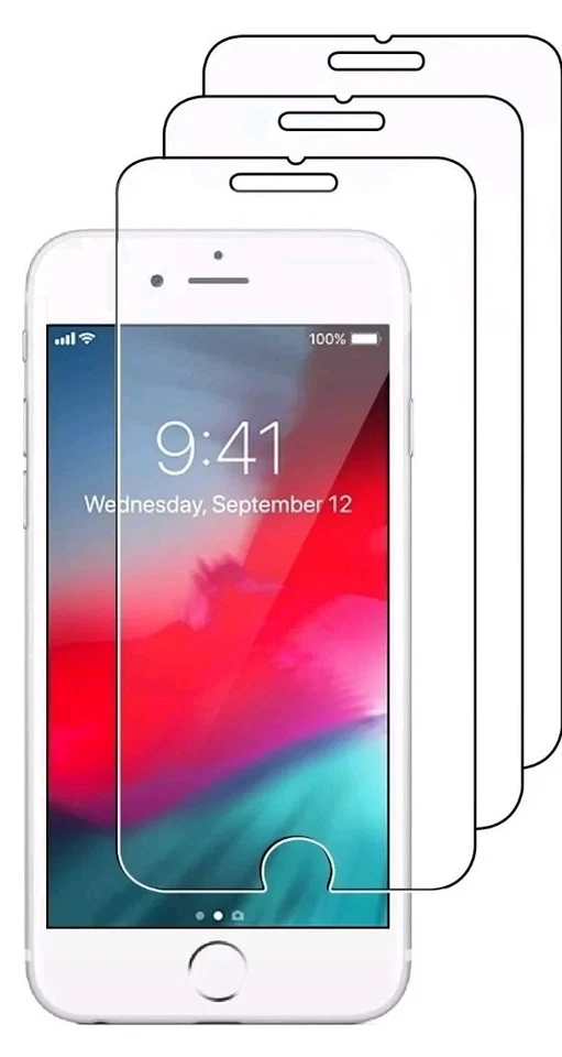 300x Pack For iPhone 6 / 6S Plus Premium Tempered Glass Screen Protector - Image 2 of 4