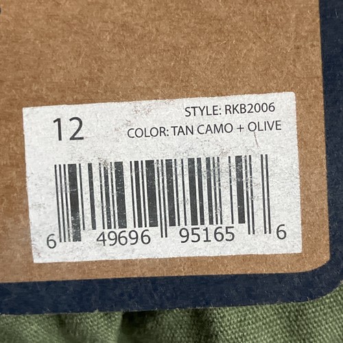 2 Pack Lincoln Outfitters Boys Size 12 Camo Green Shorts Solid Green - Picture 2 of 7