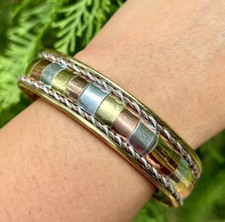 1Pc Pure Ashtadhatu Copper Brass Silver Heali...