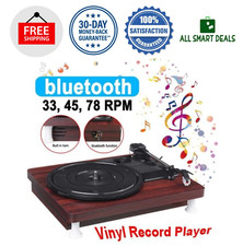 Reproductor De Discos De Vinilo Tocadiscos Vitrola Altavoces Incorporados