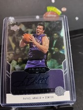 2005 UD Black Diamond Gemograhy Auto Rafael Araujo Toronto Raptors #GEM-RA