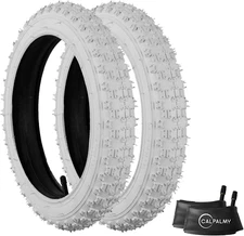 (2 Sets) 20" X 2.125 Kids Bike Replacement Tire and Inner Tubes Premium Quality