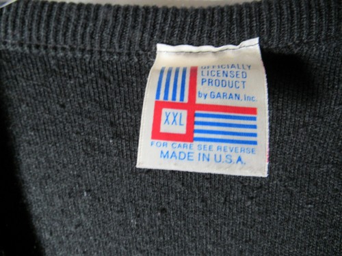 VTG Officially Licensed NFL Raiders Football Pullover Sweater Black XXL - Picture 5 of 7