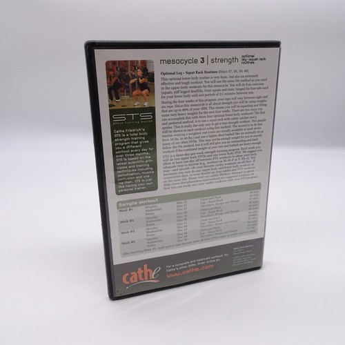Cathe: STS Mesocycle 3 - Disc 37-40 (DVD, 4 Disc Set) - Picture 2 of 5