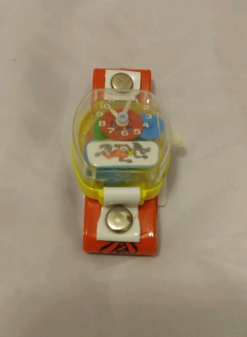 Rare Teeter Totter Watch Big Bad Wolf and Three Little Pigs eBay
