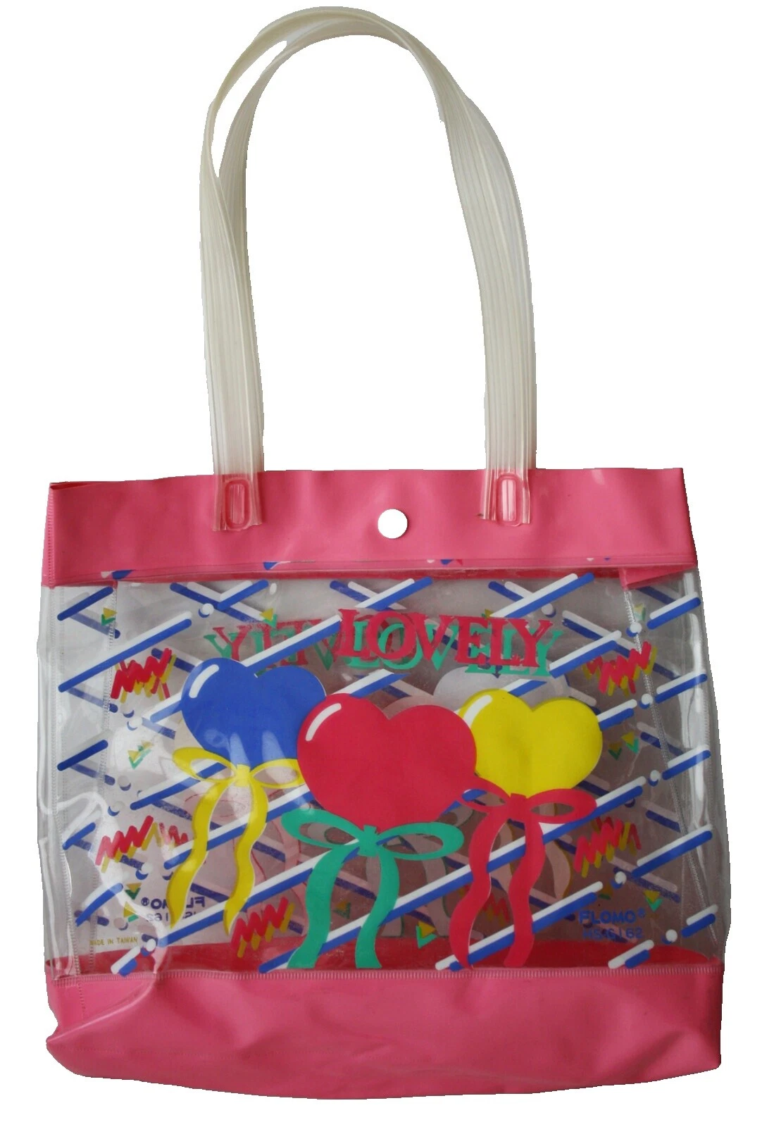 Bolsos vintage 1980s de plástico, Bolsos y estuches