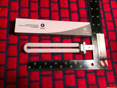 NEW Genuine Ott-lite type E fluorescent 13w light bulb PL13-E desk lamp # T1333E