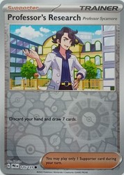 Professor's Research 125/131 Prismatic Evolutions Reverse Holo
