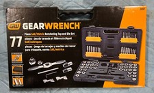 Gearwrench 77pc Ratcheting Tap and Die Set SA...