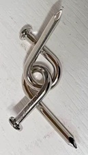 Twisted Nail Puzzle - Brain Teaser Game *New in Pkg