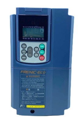 FUJI ELECTRIC FRENIC-ECO FRN5.5F1S-4A 3-PHASE 5.5KW VFD/INVERTER DRIVE W/ TP-G1