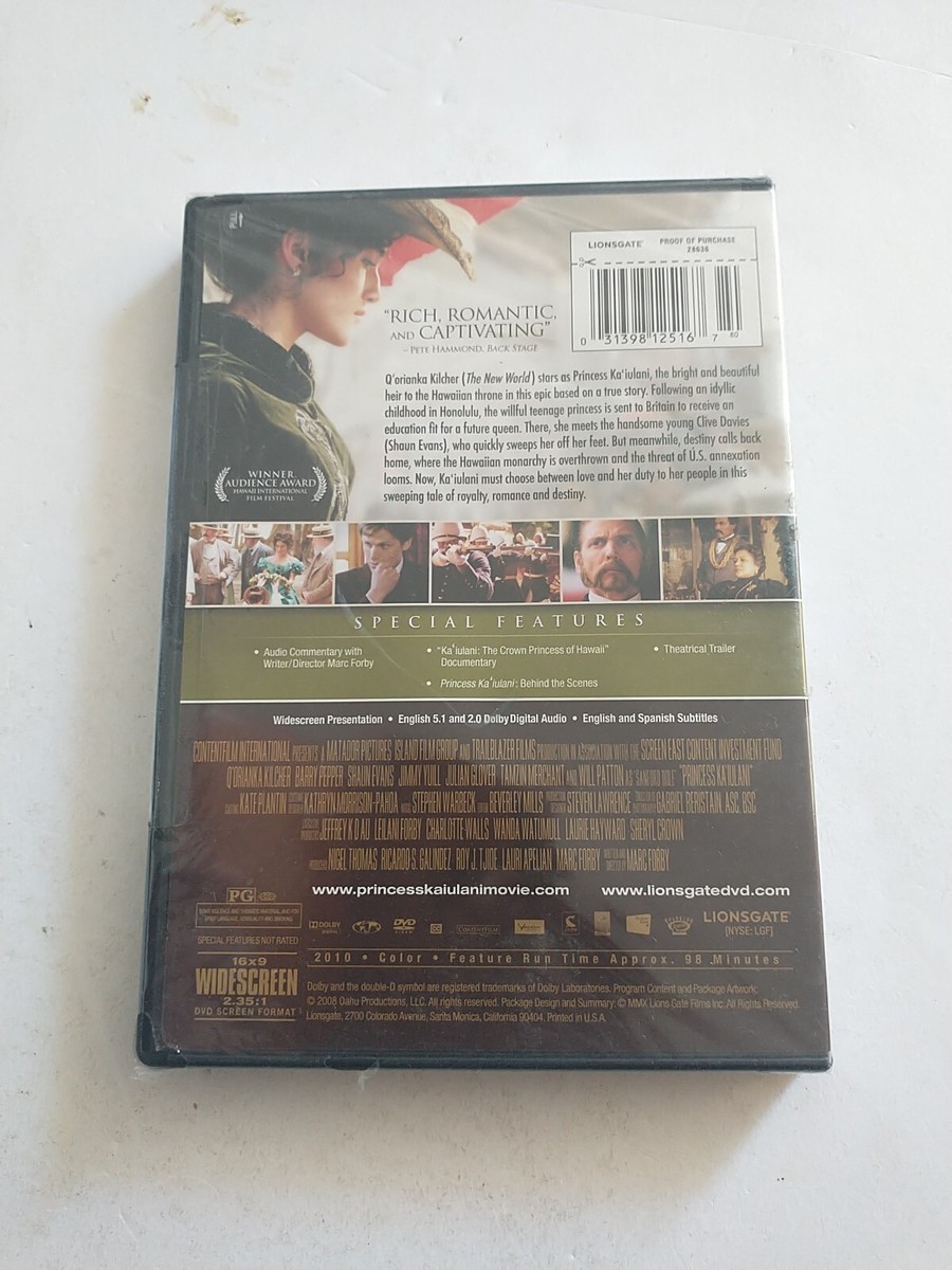 Princess Kaiulani [New DVD] Ac-3/Dolby Digital, Dolby