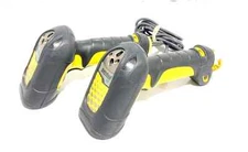 (LOT OF 2) - SYMBOL LS3408FZ BARCODE SCANNER W / 1 - USB CABLE USED.