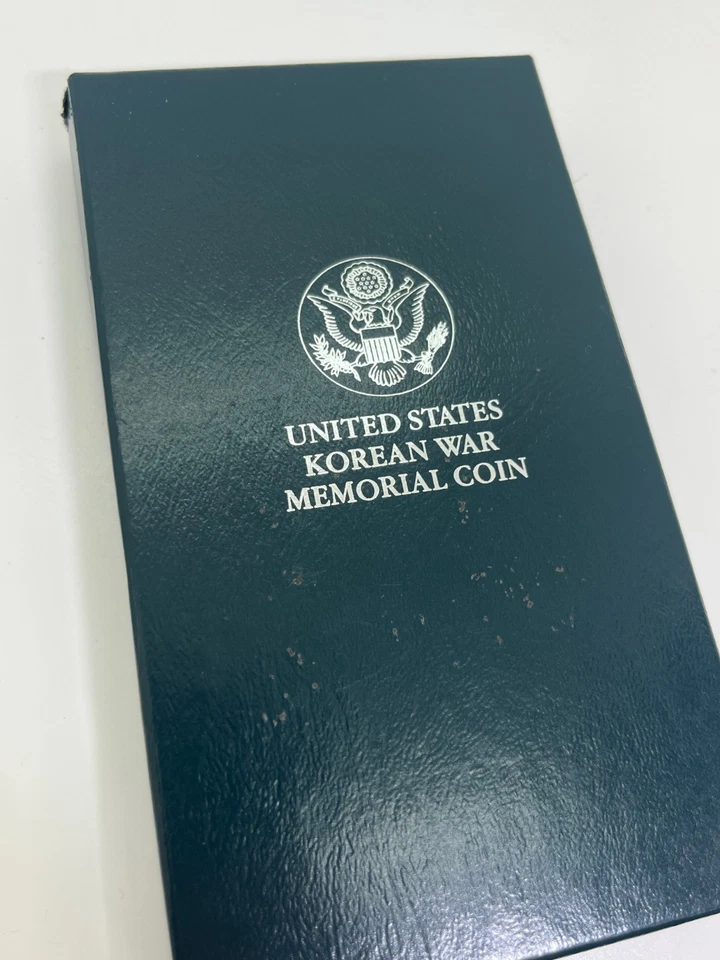 1991 Korean War Memorial Silver Dollar Coin Proof Set w/ Box - Image 4 of 4