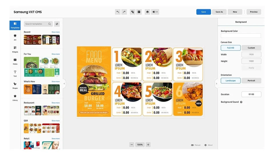 NEW Samsung QM32C 32" UHD LED QMC Series Commercial Display LH32QMCEBGCXZA 2025 - Image 4 of 4