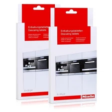 Miele 10178330 Descaling Tablets, 6 Tablets, 2 Packs - Coffee/Steam Oven/Washer