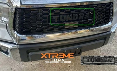 Tundra　イタリア語 BLACK LETTERS Set Fits 2014-2021 Toyota Tundra TRD PRO STYLE