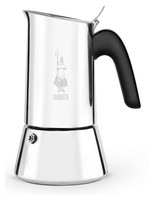 Bialetti Venus Espressokocher 6 Tassen Filterkaffeemaschine Silber