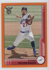 2021 Topps Big League Veterans & Rookies Orange Trevor Bauer #34 1h31