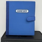 Vintage Y2K 2001 Nintendo GAME BOY Game Storage Binder Album Blue 15+ Slots