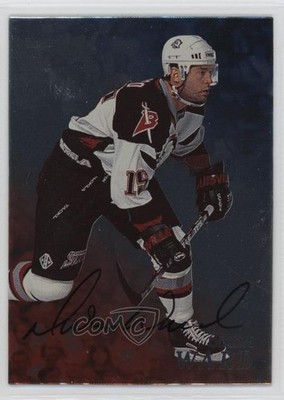 1998-99 ITG Be A Player Silver Auto Dixon Ward #16 Auto 14pi