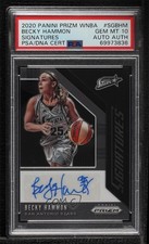 2020 Panini Prizm WNBA Signatures Becky Hammon PSA 10 GEM MT Auto HOF 0c3